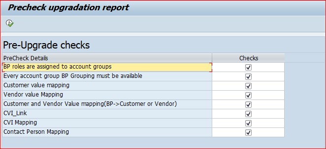 precheck upgradation report 1