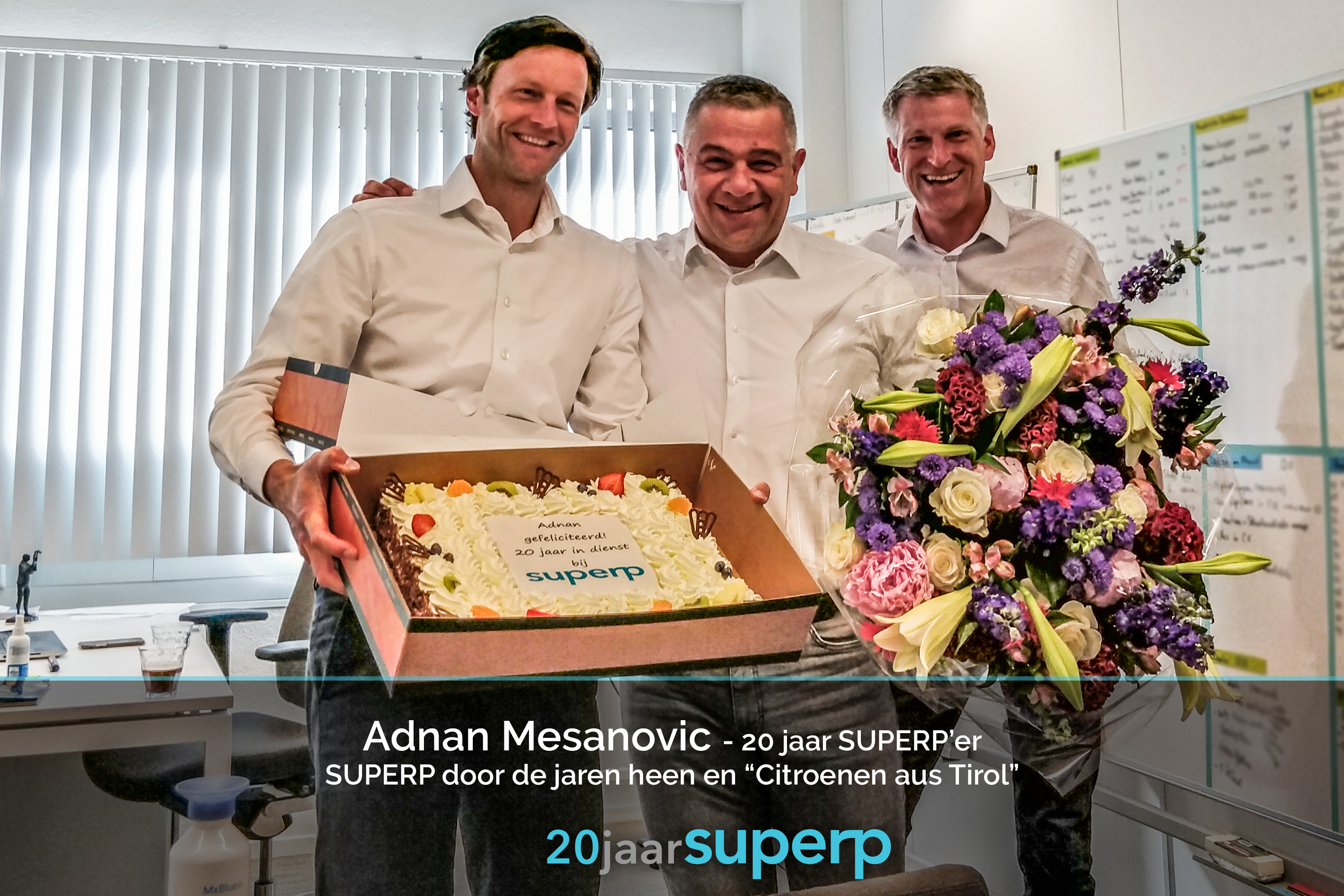 20jaar bestaan SUPERP Adnan